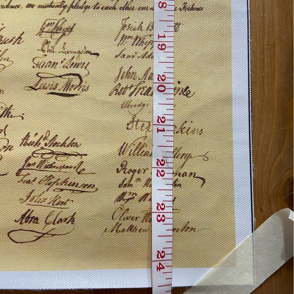 Declaration of Independence Canvas Poster - Picture 4 of 5
